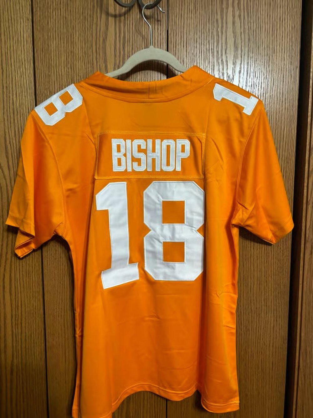 Desean Bishop Orange Jersey Vapor Stitched